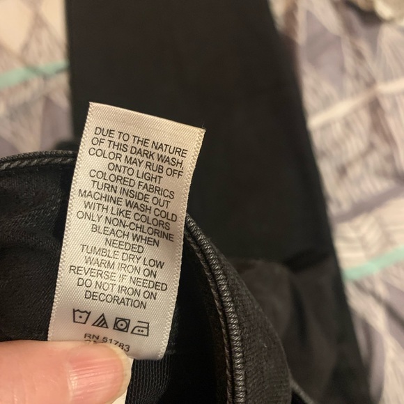 Maurice’s Everflex High-Rise Black Jeans, 12 long - Picture 5 of 6